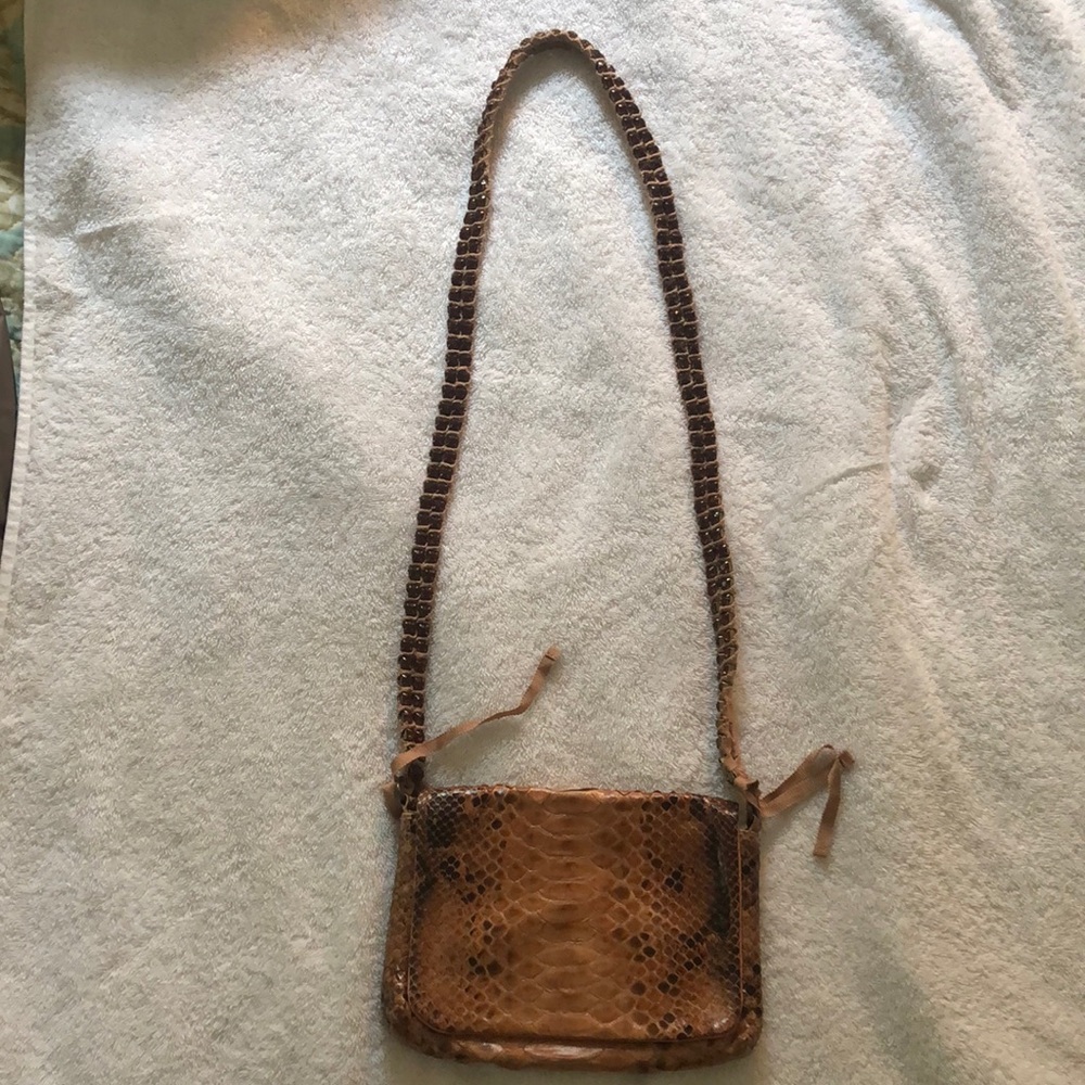 Snake Skin Purse Ambre and Babzoe